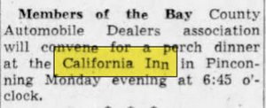 California Inn - Feb 03 1946 Article (newer photo)